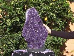 	Royal Purple Amethyst, Grade: 145000, Weight: 58.8 LBS
